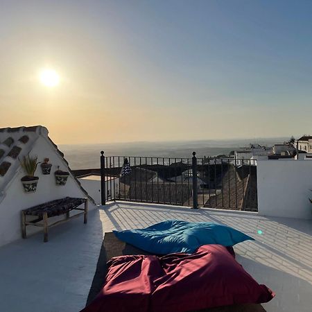 Casa Antigua - Terraza Con Vistas Al Mar Bed & Breakfast เมดินาซิโดเนีย ภายนอก รูปภาพ